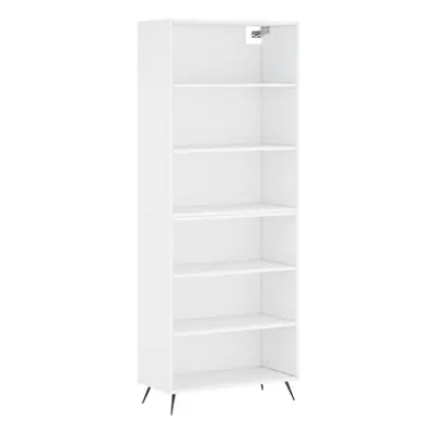 (white, shelves) vidaXL Highboard Sideboard Storage Cabinet Cupboard Cabinet Engineered Wood