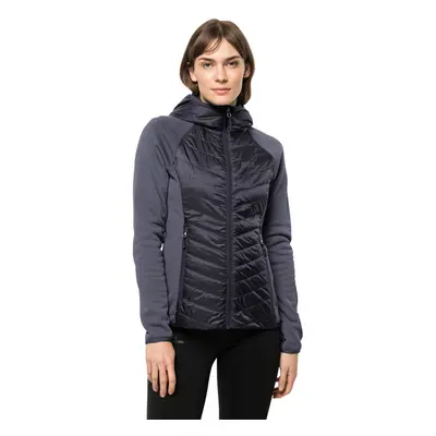 (XS, Graphite) Jack Wolfskin Womens Routeburn Pro Hybrid Windproof Stretch Jacket