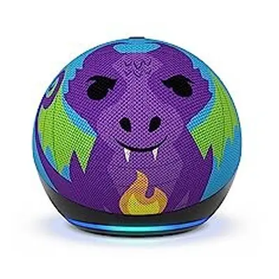 Amazon Echo Dot Kids Edition (5th Generation, Dragon)