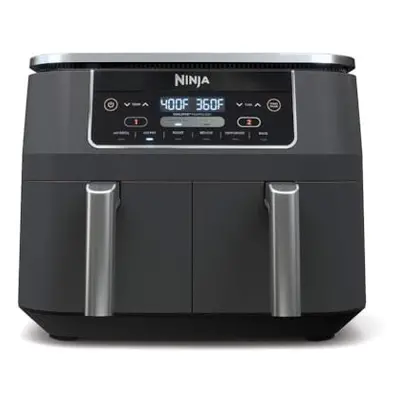 Ninja DZ201 Foodi 6-in-1 2-Basket Air Fryer with DualZone Technology, 8-Quart Capacity, and a Da