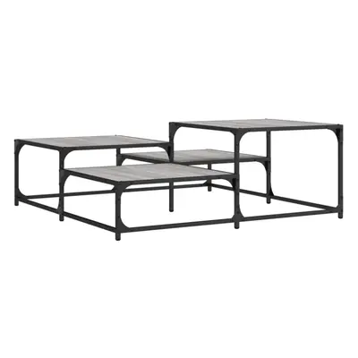 (grey sonoma, x x cm) vidaXL Coffee Table Hall Side End Table Sofa Table Grey Sonoma Engineered 