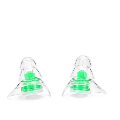 (Green) Pairs Earplugs Noise Reduction Silicone Ear Plugs Camping Travel Sleeping Swimming Earpl