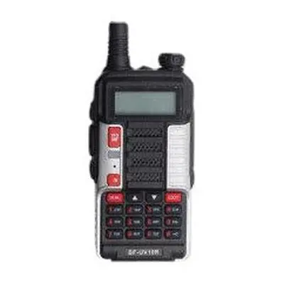 (Silver) Baofeng BF UV10R 10W High Power USB Walkie Talkie Watts VHF UHF Ham Radio Station UV-10