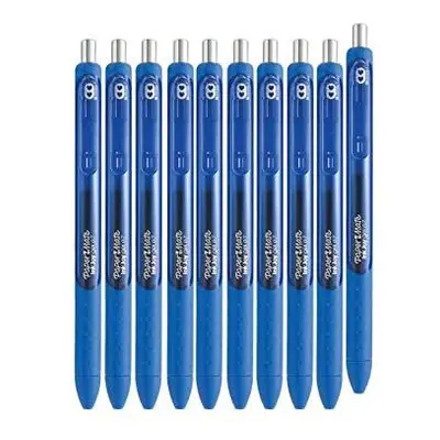 Paper Mate Inkjoy Gel Retractable Gel Ink Pens, Pack of (Blue, Medium Point)