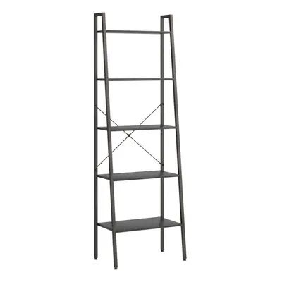 (black, x x cm) vidaXL Standing Shelf Storage Organiser Shelf Rack Ladder Shelf Bookshelf