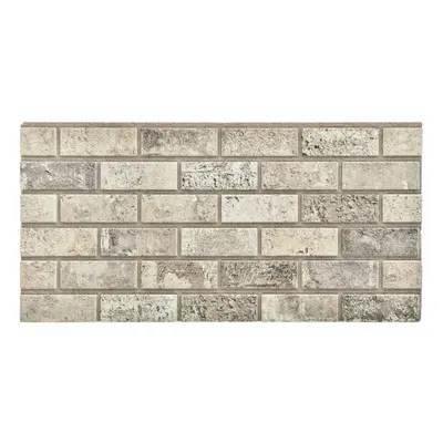 vidaXL 10x 3D Wall Panels with Sand Brick Design EPS Cladding Tile Living Room