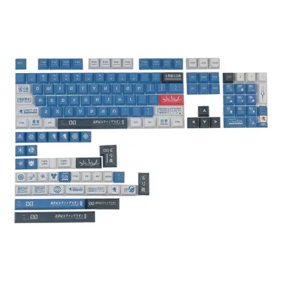 (Type0) Keys EVA Keycap Set Cherry Profile PBT Five-Sided Sublimation Custom Keycaps for Mechani