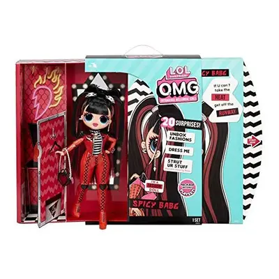 LOL Surprise OMG SPICY BABE Fashion Doll, With Surprises, Designer Clothes, Glamourous Outfits, 