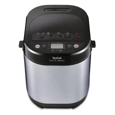 Tefal Pain et Delices PF240E40 breadmaker, Yoghurt Pot Accessory, Programs, Gluten-Free, W, Blac