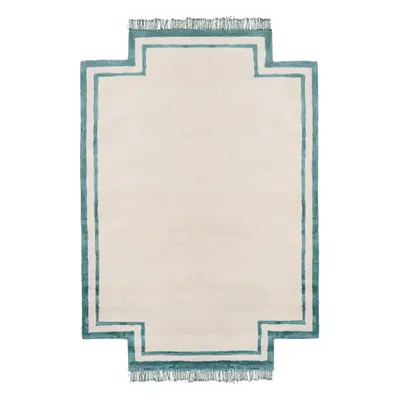 Viscose Area Rug x cm Beige BERWARI