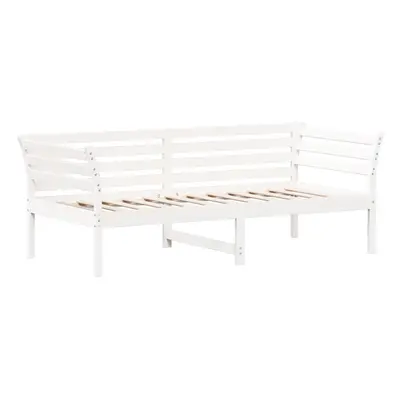 (white, x cm) vidaXL Day Bed Sofa Bed Daybed Couch Guest Bed White 80x200 cm Solid Wood Pine