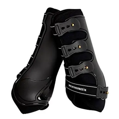 (Full, Black) Weatherbeeta Hard Shell Dressage Boots