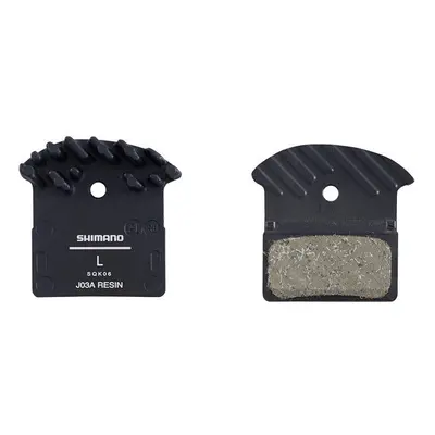 Shimano Spares J03A Disc Brake Pads And Spring Alloy Backed With Cooling Fins Resin