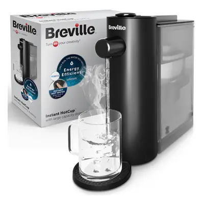 Breville Instant HotCup Hot Water Dispenser | 3kW Fast Boil | 1.4L Large Capacity | Energy Effic