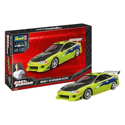 Brian's Mitsubishi Eclipse (Fast & Furious) 1:25 Revell Plastic Model Kit