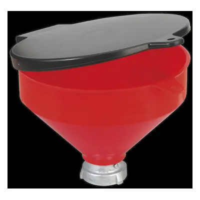 Solvent Safety Funnel with Flip Top