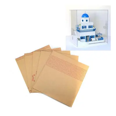 DIY Transparent Display Box Dust-proof Cover The Santorini Island