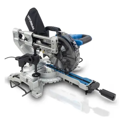 Hyundai HYMS1500E 1500W Electric Mitre Saw / Chop Saw with 210mm Blade, 230V