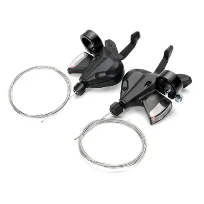 (Left +Right Shifter) 3x8-Speed Shift Lever Shifter Bike Bicycle Parts for Shimano Acera