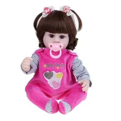 () 42CM Multi-optional Simulation Silicone Vinyl Lifelike Realistic Reborn Newborn Baby Doll Toy