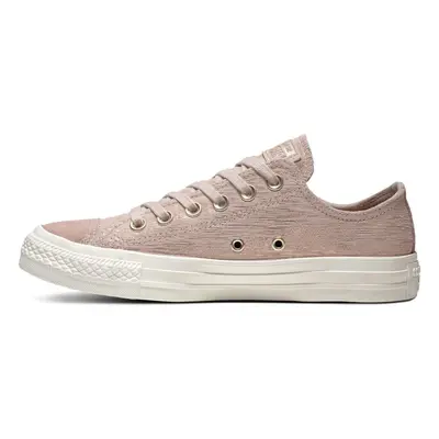 (UK 3-EU 35-US 5) Converse Chuck Taylor All Star Precious Metal Suede Women's Low Top Taupe UK