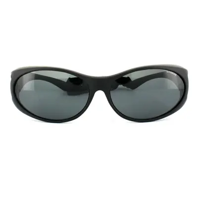 Polaroid Suncovers Fitover Sunglasses P8900 KIH Y2 Black Grey Polarized