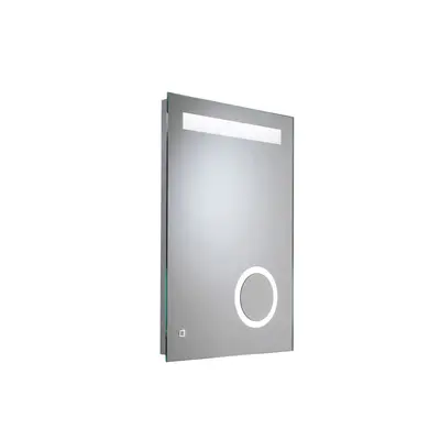 Croydex Carrock LED Bathroom Mirror Demister Mains Power Touch 640x450mm Modern