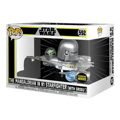 The Mandalorian & Grogu in N1 Starfighter US Exc. Pop! Ride