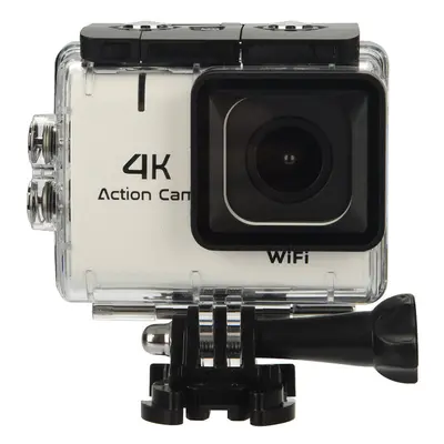 (White) WIFI Ultra 16MP HD 720P Sports Action Waterproof Camera with Remote Control