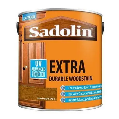 Sadolin Extra Durable Woodstain Heritage Oak 2.5 Litre