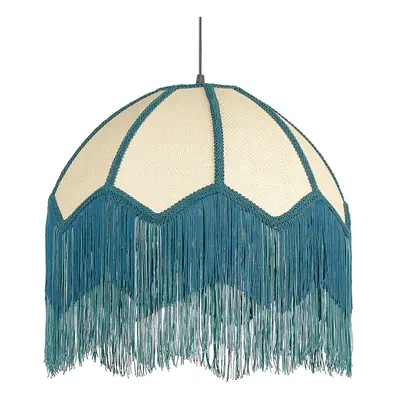 Pendant Lamp Natural and Blue MILAGRO