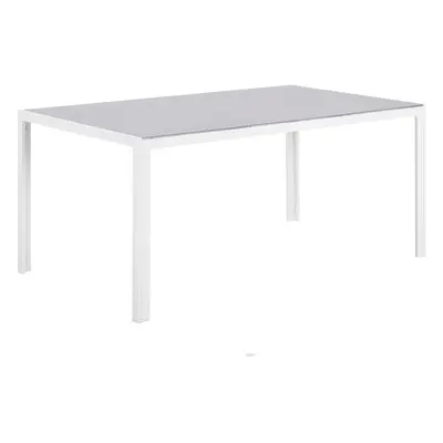 Garden Dining Table x cm Grey CATANIA