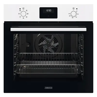 Zanussi ZOHNX3W1 Built In Electric Single Oven - White