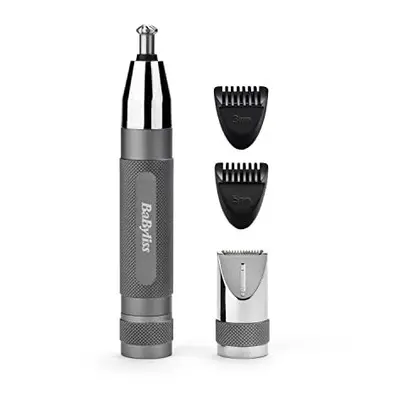 Super-X Metal Nose Trimmer, Ear and Eyebrow Hair Trimmer, robust metal housing, smooth safe cutt