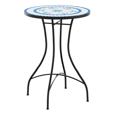 (blue, x cm) vidaXL Mosaic Bistro Tables Outdoor Table Garden Balcony Dining Table Ceramic