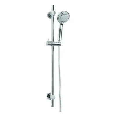 Flexi-Fix Function Shower Set with 800mm Riser Rail, Chrome