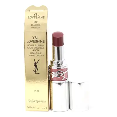 (203 Blushed Mallow) Yves Saint Laurent Loveshine Caring Lipstick 0.11oz/3.2g New With Box