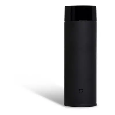 (Black) 350ML Vacuum thermos SUS Stainless Steel Vacuum Water Bottles Long Lasting Insulation Ke