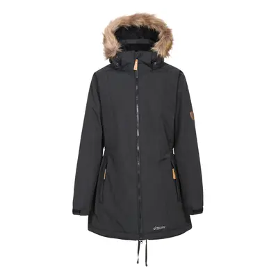 (XL, Black) Trespass Womens/Ladies Celebrity Insulated Longer Length Parka Jacket