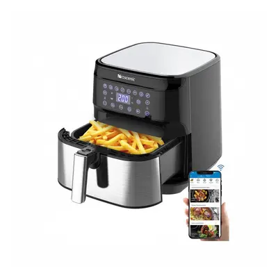 1700W 220V 5.5L Air Fryer APP Control 8+1 Cooking Functions Preheat & Warm Keeping Hot Oven Cook