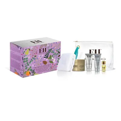 The Brilliance Edit Gift Set - Featuring Four Luxurious Skin Care Goodies & a Cleansing Cloth, P