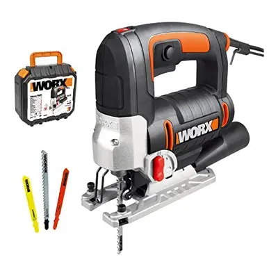 WORX WX479 750W Jigsaw,3 in one, Tool-Less Blade Change,4 Position Pendulum,Straight&Bevel&curvi