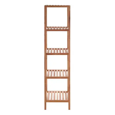 Premier Housewares Shoe Racks Storage Lightweight Five Tier Wooden Shoe Cabinet Natural Finish S