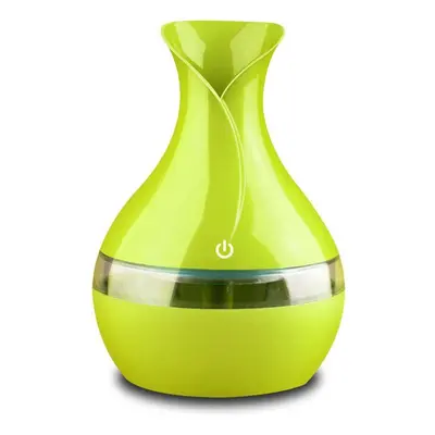 (Green) 300ml LED Air Humidifier Diffuser Ultrasonic Aroma Essential Oil Purifier Pro