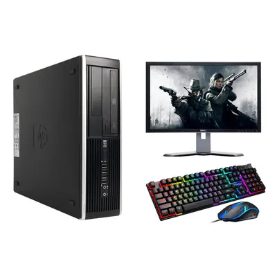 FCS Gaming PC Bundle 22" Wide Monitor Corei5 16GB WiFi Full Set