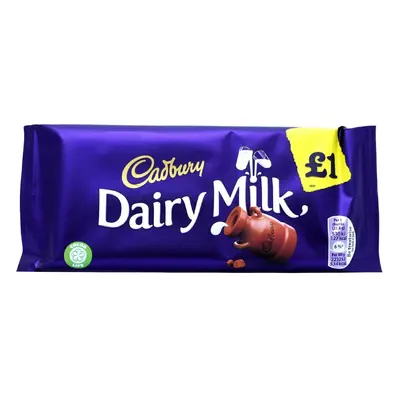 Cadbury Dairy Milk Chocolate Bar - x 95g