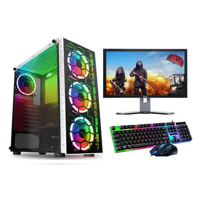 FCS Fast Gaming Intel Quad Core i5 16GB RAM 1TB HDD PC Bundle 22" Monitor