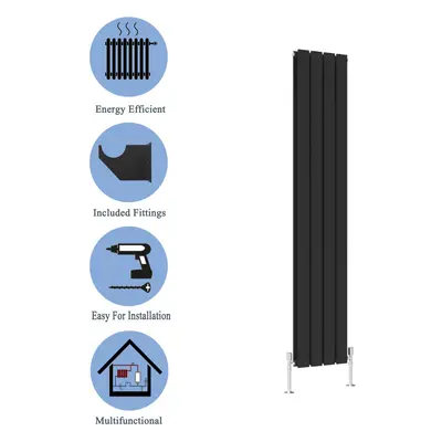 (Black, 1600*272mm?double?) Flat Panel Column Radiator