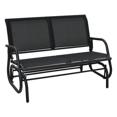 Outdoor Swing Glider Chair 2-Person Patio Gardden Rocking Swing Bench