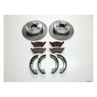 Rear Discs,Pads & Parking Shoes for Chrysler Voyager GS RG BRK/GS/003A